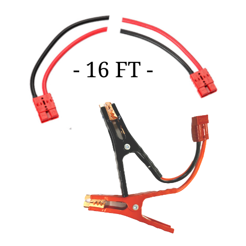 CE 16 Ft Jumper Cable 6 Gauge Red and Black Wire - Connect-Ease. Connect all your marine equipment with ease.